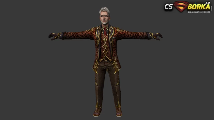 Мужская модель David Black Retextured (ct,tt+united) для CS 1.6 для CS 1.6