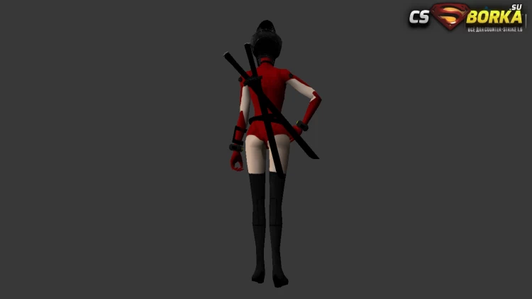 Женская модель Biohazard Girl (ct,tt+united) для CS 1.6 для CS 1.6