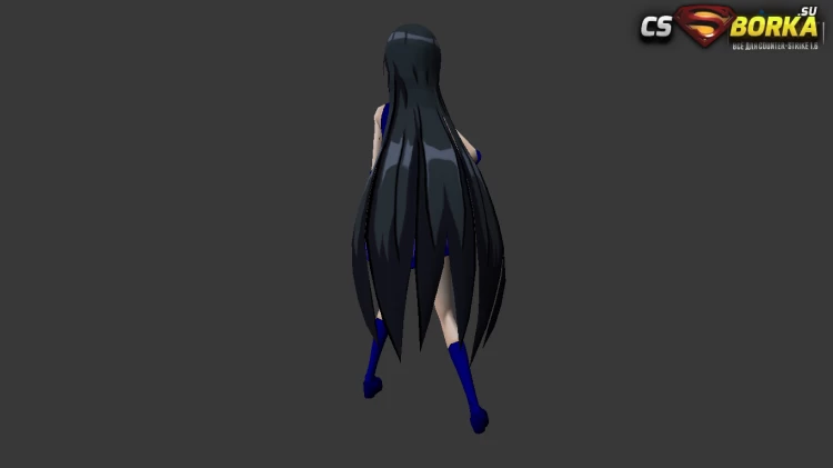 Женская модель Anime Girl (ct,tt+united) для CS 1.6 для CS 1.6