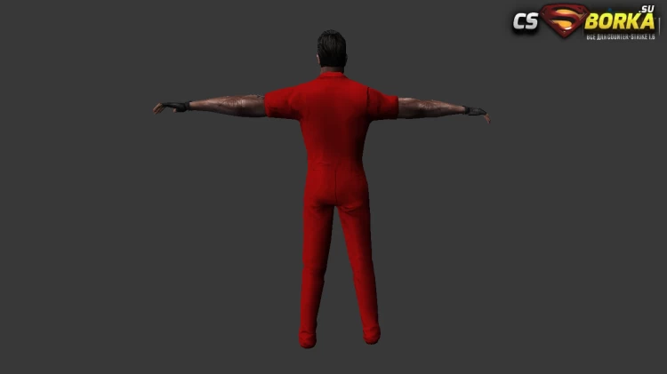 Мужская модель Заключенный (ct,tt+united) для CS 1.6 для CS 1.6