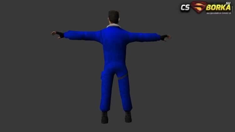 Мужская модель Prisoner (ct,tt+united) для CS 1.6 для CS 1.6