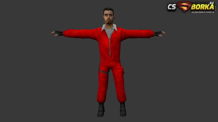 Мужская модель Prisoner (ct,tt+united) для CS 1.6 для CS 1.6