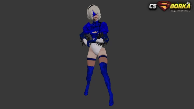 Женская модель Yorha (united) для CS 1.6 для CS 1.6