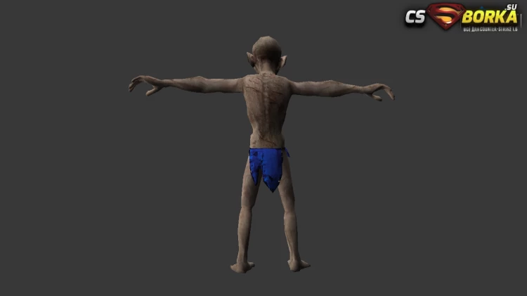 Мужская модель Голлум (united) для CS 1.6 для CS 1.6