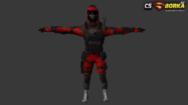 Мужская модель Воитель (united) для CS 1.6 для CS 1.6