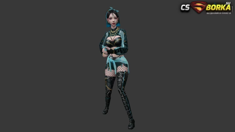 Женская модель Agent Ritsuka для игры CS 1.6 для CS 1.6