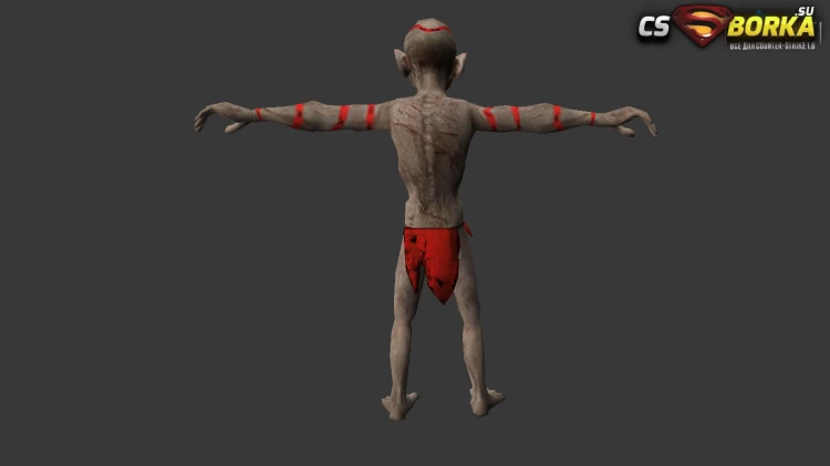 Мужская модель Голлум Retextured для CS 1.6 для CS 1.6