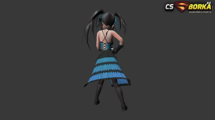 Женская модель Kurumi для CS 1.6 для CS 1.6
