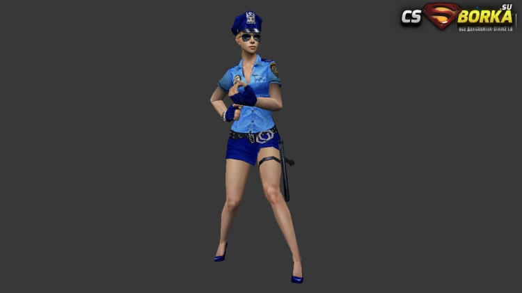 Женская модель Policegirl для CS 1.6 для CS 1.6