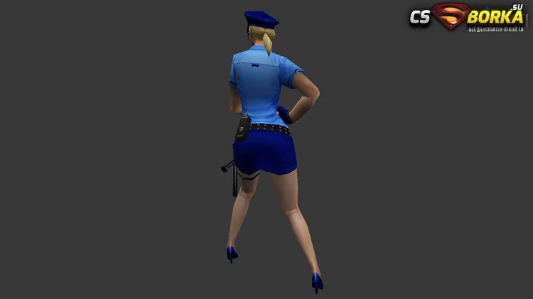 Женская модель Policegirl для CS 1.6 для CS 1.6