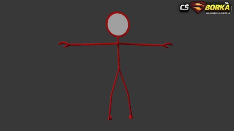 Мужская модель Stickman для CS 1.6 для CS 1.6