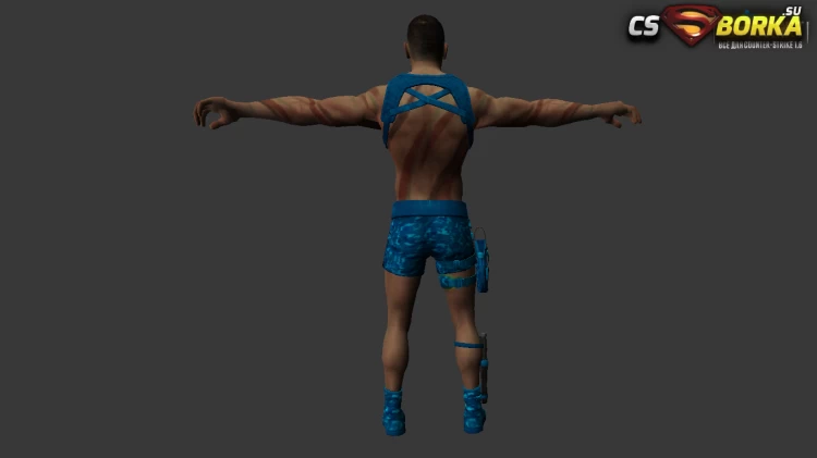 Мужская модель Wild Soldier для CS 1.6 для CS 1.6