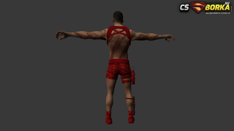 Мужская модель Wild Soldier для CS 1.6 для CS 1.6