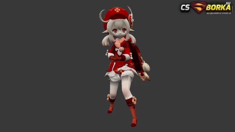 Женская модель Klee Genshin (ct,tt+united) для CS 1.6 для CS 1.6