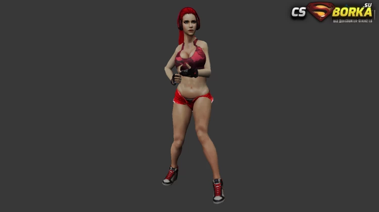 Женская модель Секси Спортсменка (ct,tt+united) для CS 1.6 для CS 1.6