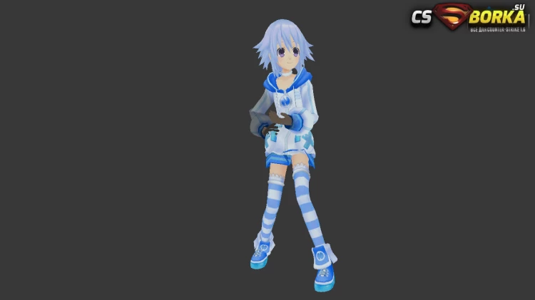 Женская модель Neptunia для CS 1.6 для CS 1.6
