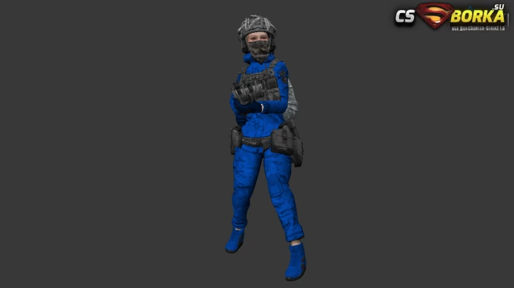 Женская модель Winter Forest Agent для CS 1.6 для CS 1.6