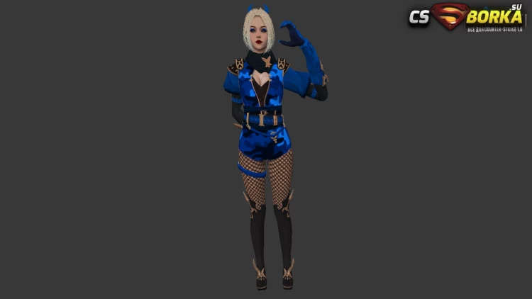 Женская модель Nika (ct.tt+united) для CS 1.6 для CS 1.6