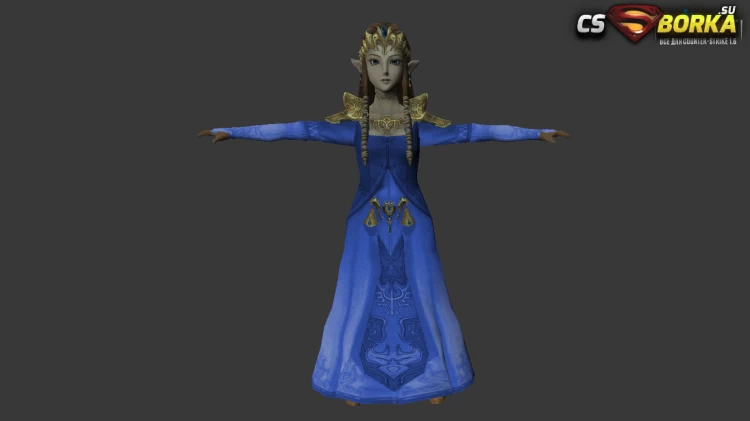 Женская модель Girl Elf для CS 1.6 для CS 1.6