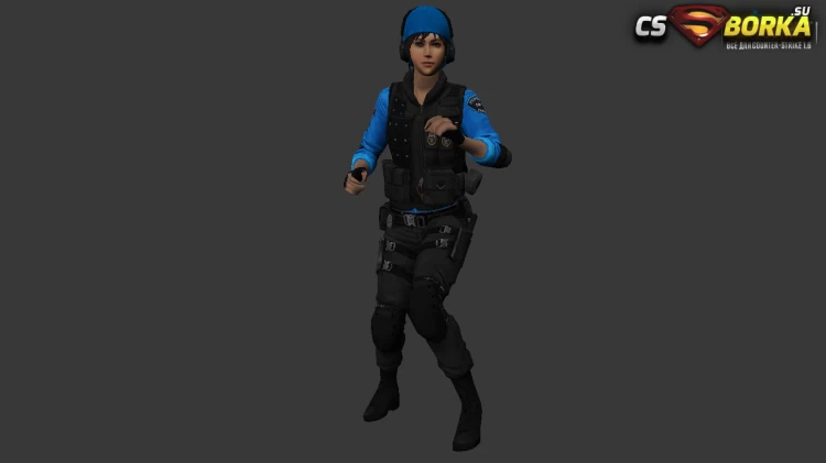 Женская модель Special Agent Girl для CS 1.6 для CS 1.6