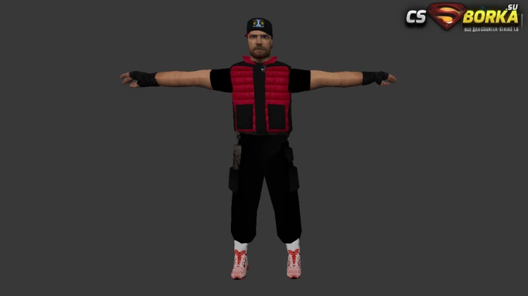 Мужская модель Bodyguard для CS 1.6 для CS 1.6