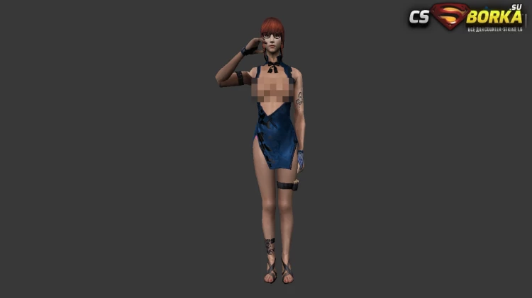 Женская модель Girl Censored для CS 1.6 для CS 1.6
