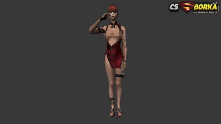 Женская модель Girl Censored для CS 1.6 для CS 1.6