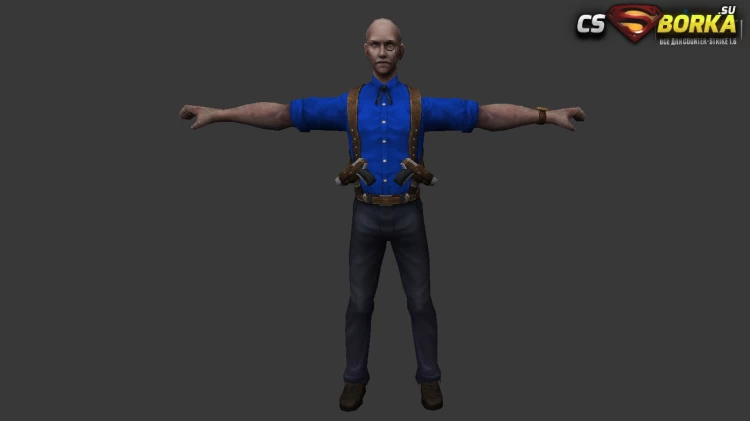 Мужская модель Henry для CS 1.6 для CS 1.6