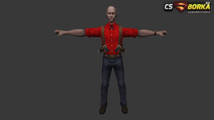 Мужская модель Henry для CS 1.6 для CS 1.6