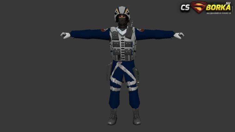 Мужская модель Man of Arms для CS 1.6 для CS 1.6
