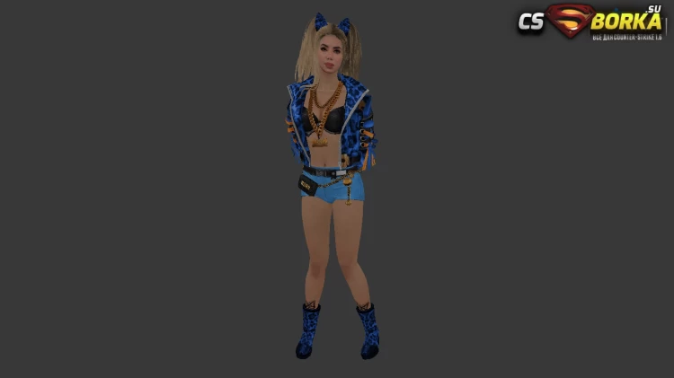 Женская модель «Kylie» (ct,tt+united) для CS 1.6 для CS 1.6