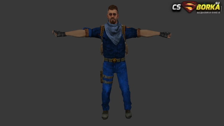 Мужская модель «The Elite Mr.Muhlik» для CS 1.6 для CS 1.6