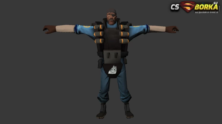 Мужская модель «Demoman» (ct,tt+united) для CS 1.6 для CS 1.6
