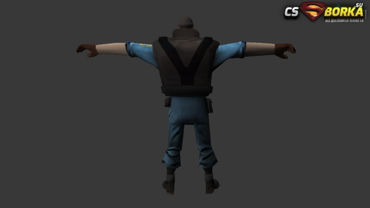 Мужская модель «Demoman» (ct,tt+united) для CS 1.6 для CS 1.6