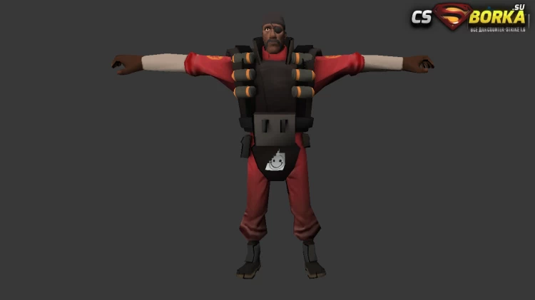 Мужская модель «Demoman» (ct,tt+united) для CS 1.6 для CS 1.6
