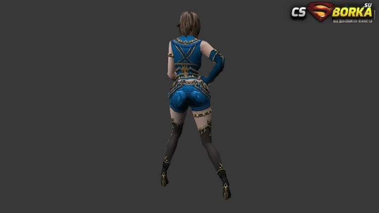 Женская модель «Private Erica» (ct,tt+united) для CS 1.6 для CS 1.6
