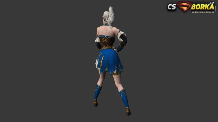 Женская модель «Elf Natasha» (ct,tt+united) для CS 1.6 для CS 1.6