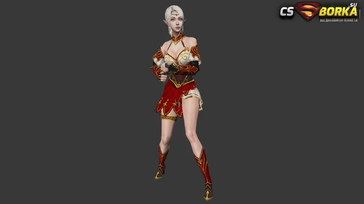 Женская модель «Elf Natasha» (ct,tt+united) для CS 1.6 для CS 1.6