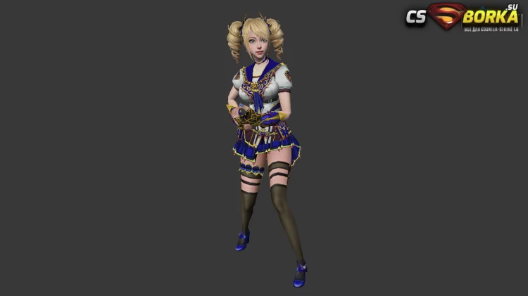 Женская модель «Rose» (ct,tt+united) для CS 1.6 для CS 1.6