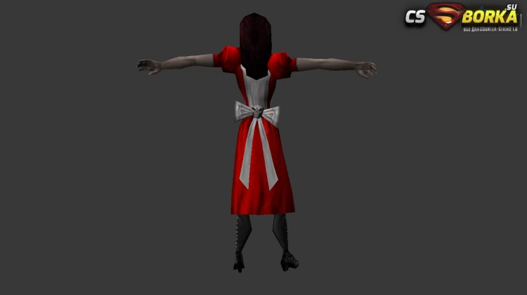 Женская модель «American McGee’s Alice» для CS 1.6 для CS 1.6