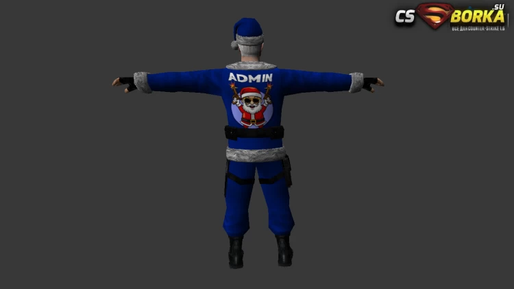Мужская модель «Christmas Admin Skin» для CS 1.6 для CS 1.6