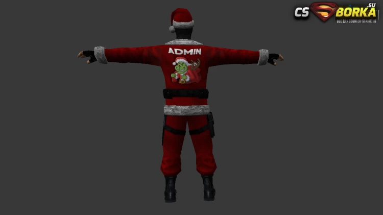 Мужская модель «Christmas Admin Skin» для CS 1.6 для CS 1.6