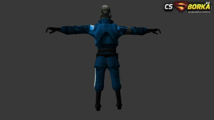 Мужская модель «Civil Protection из HL2» для CS 1.6 для CS 1.6