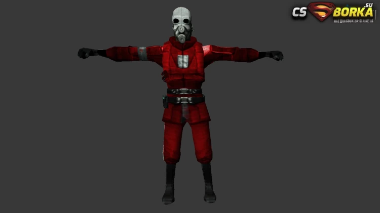 Мужская модель «Civil Protection из HL2» для CS 1.6 для CS 1.6