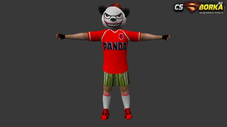 Мужская модель «Crazy Panda» для CS 1.6 для CS 1.6