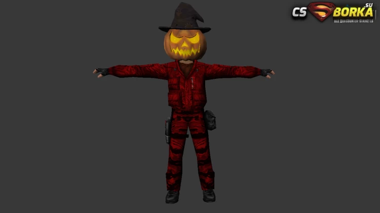 Мужская модель «Halloween Head ver.1» для CS 1.6 для CS 1.6