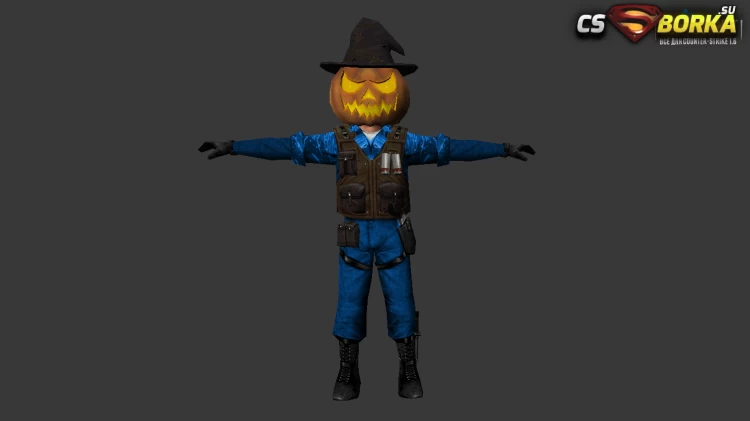 Мужская модель «Halloween Skin» для CS 1.6 для CS 1.6
