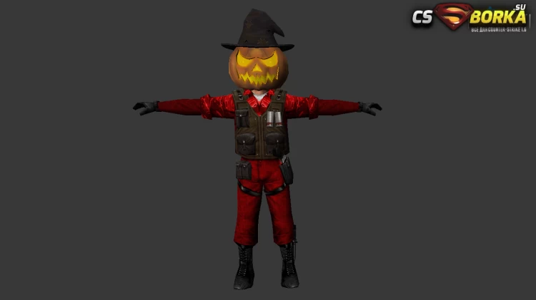 Мужская модель «Halloween Skin» для CS 1.6 для CS 1.6