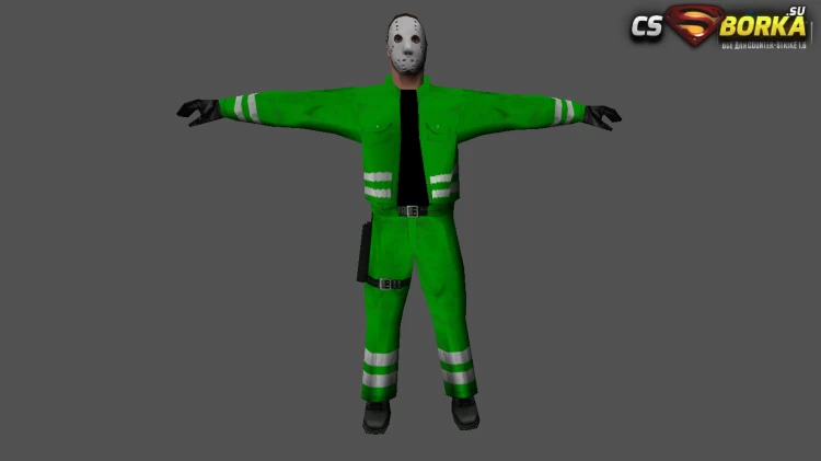 Пак мужских моделей «Jason» для CS 1.6 для CS 1.6