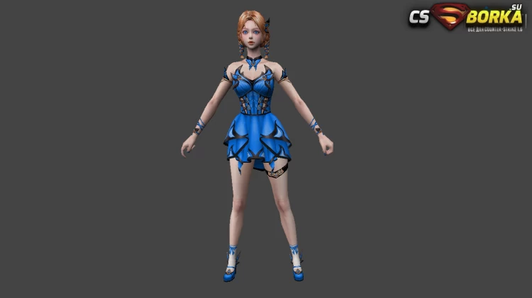 Женская модель «Karin» (ct,tt+united) для CS 1.6 для CS 1.6